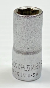 "Herramientas PLOMB 4709 - 9/32" Zócalo Poco Profundo 1/4"" Unidad 6 Puntos EE. UU. PLVMB" - Imagen 1 de 13