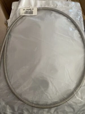 "Aeroquip FBPA0030-36 -3AN recta a -3AN línea de freno recta de acero inoxidable 36"" de largo" Foto 1 de 3