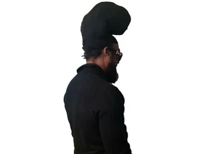 Rastafari Long Stockings Hair Extra Large Dread Locs  Beret Dreads Locks 12'' - Picture 1 of 4