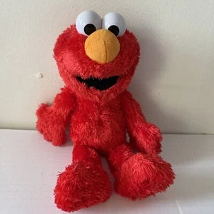 Sesame Street Tickle Me Elmo Laughing Laughs Plush Doll Toy Hasbro 2016 14" Red - Picture 1 of 5