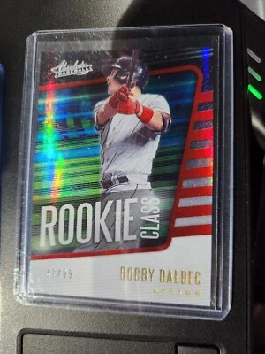 2021 Panini Absolute "Rookie Class" Bobby Dalbec (Red Sox) RC 47/99! - Image 1 of 2