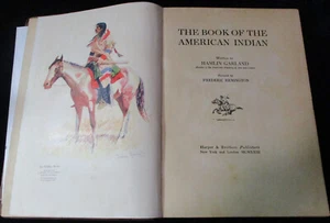 1923 1. BUCH DES INDIANERS Frederic Remington Art HC - Bild 1 von 16
