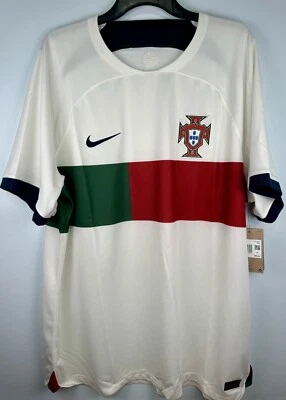 Nike World Cup Portugal CR7 Away Soccer Jersey DN0691-133 Mens Size XXL NEW - Image 1 of 4