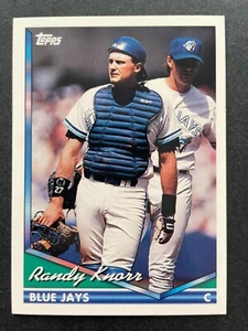 Randy KNORR 1994 Topps Baseball #96 Toronto Blue Jays - Picture 1 of 2