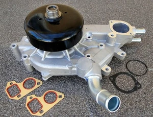 BOMBA DE AGUA DEL MOTOR CAD/CHEVY/GMC 4,8/5,3/6,0 L SUV/CAMIÓN MANGUERA DE ALUMINIO '99-07 - Imagen 1 de 3