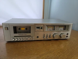 Vintage Technics RS-M205 Cassette Deck Tape Recorder AS-IS - Picture 1 of 12