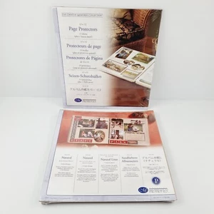 Creative Memories 12" x 12" True Natural Scrapbooking Pages + Page Protectors - Picture 1 of 9