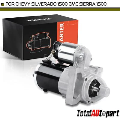 Motor de arranque para Chevy Silverado 1500 GMC Sierra 1500 Cadillac 1.7kW 10 dentes - Imagem 1 de 4