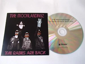 THE MOONLANDINGZ - THE RABIES ARE BACK (RADIO EDIT) - VERY RARE PROMO CD - Imagen 1 de 4