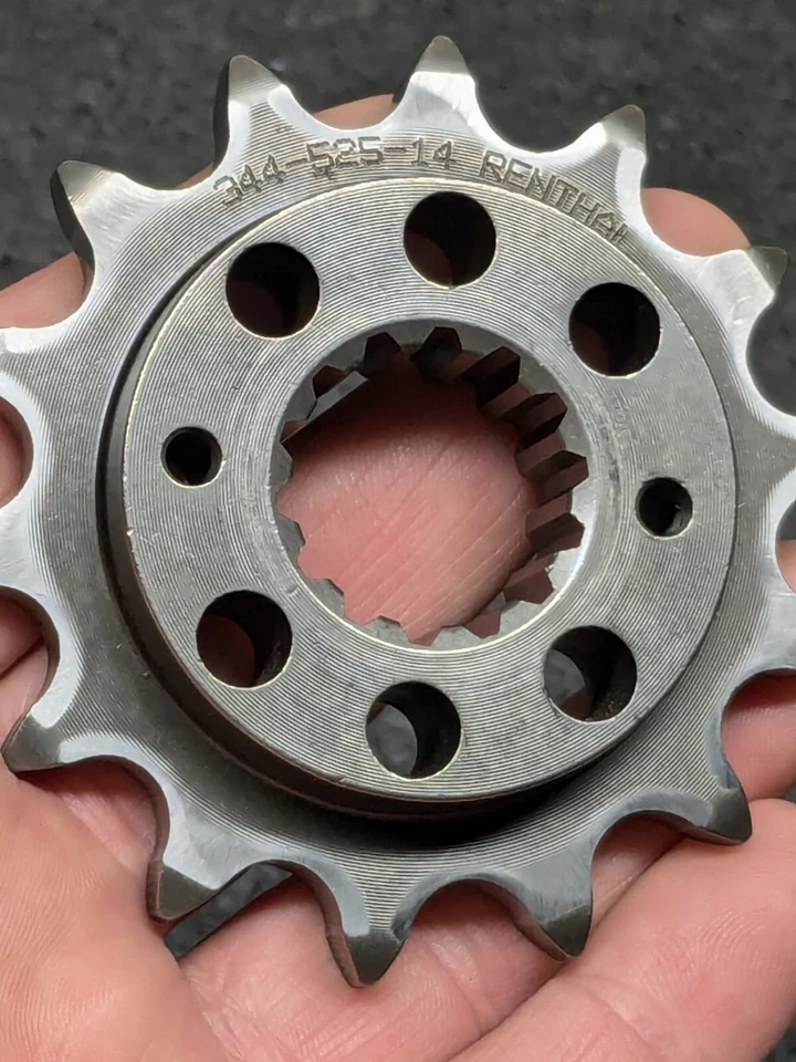 Renthal 14 T Front Sprocket 344-525-14 to fit Ducati Monster S4 / S4R 2001-2006  - Image 1 of 4