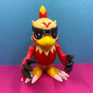 Rare Vintage Bandai Digimon Hawkimon Talking Toy Action Figure 2000 4" - Picture 1 of 4