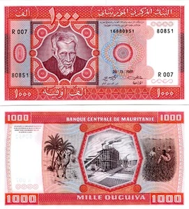MAURITANIA 1000 Ouguiya 1981 2024 P 3D Unissued Camel & Factory UNC - Picture 1 of 3
