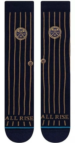 Stance MLB New York All Rise Casual Crew Height Socks w/INFIKNIT Unisex Small Cover