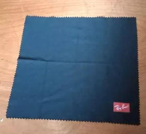 Ray Ban MIKROFASER Reinigungstuch Brille/Sonnenbrille schwarz - Bild 1 von 3