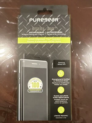 PureGear Steel 360 Glass Screen Protector Samsung Galaxy S23  - Image 1 of 2