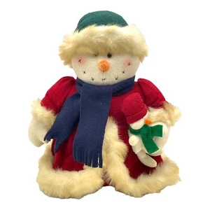 Prima Creations Muñeco de Nieve Navidad Invierno Peluche Muñeca Decoración Papá Noel Traje Grande - Imagen 1 de 11