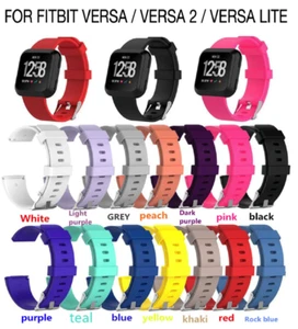Watch Strap For Fitbit Versa / 2 / Lite /Buckle Sport Band Wristband Replacement - Picture 1 of 26