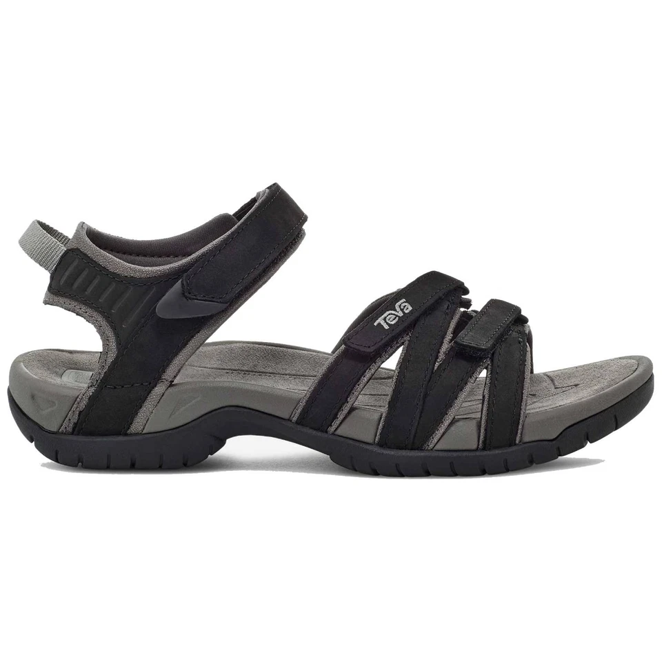 Teva Tirra Leather Women's Sandals, Black