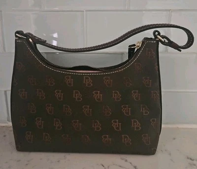 Dooney & Bourke - Mini Bolso de Hombro Corto Cartera - ¡Muy Bonito! 10X5X3 verde Foto 1 de 4