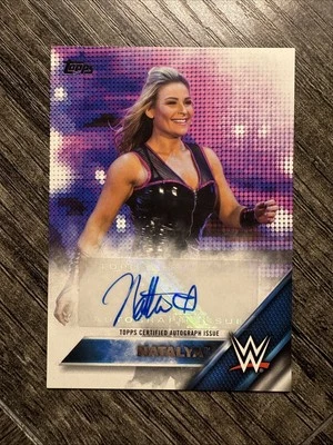 2016 Topps WWE Then Now Forever Auto /99 Natalya Auto - Image 1 of 2