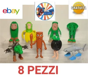 Tralalero Trallallà Tung Tung SAHUR. E ALTRI personaggi TOTALE 8 REGALO BIMBI - Photo 1/2