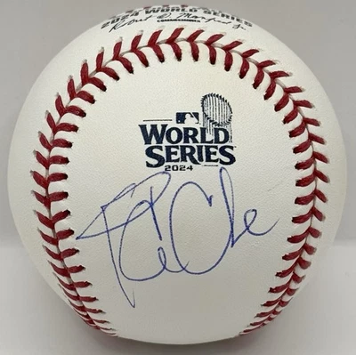 Ice Cube Signed 2024 World Series Baseball Los Angeles Dodgers Auto NWA PSA/DNA - Image 1 of 2