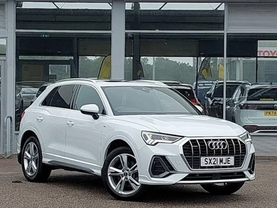 2021 Audi Q3 40 TFSI Quattro S Line 5dr S Tronic SUV Petrol Automatic - Image 1 of 4