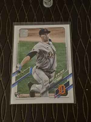 Tarik Skubal 2021 TOPPS UPDATE SERIES Baseball Card - Image 1 of 2