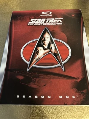 Star Trek The Next Generation Season 1 Blu-ray 2012 NEW SEALED *** SLIPCOVER *** - Image 1 of 2