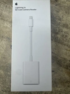 Neu! Apple Lightning auf SD Kamera Reader MJYT2AM/A - iPhone/iPad kompatibel - Bild 1 von 2