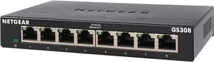 Netgear GS308v3 Gigabit 8 Port Unmanaged Switch TESTED W Power - Free Ship - Picture 1 of 3