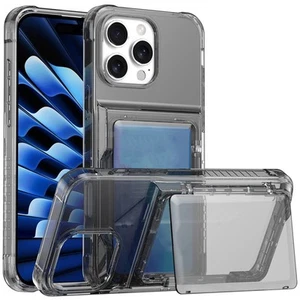 Coque Design Compact pour iPhone 16 Pro Max avec Emplacement pour Carte et Soupl - Photo 1 sur 29