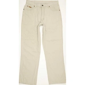 Jeans rectos regulares beige Wrangler Comfort para hombre W34 L31 (82953) - Imagen 1 de 6