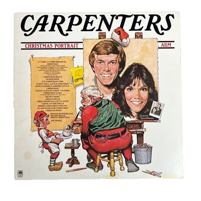 Carpenters Christmas Portrait LP Original A&M SP- 3210 EUC Holiday - Image 1 of 4