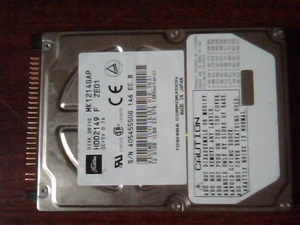 2.5 in Hard Disk Drive IDE Toshiba MK1214GAP HDD2149 F ZE01 - Picture 1 of 4