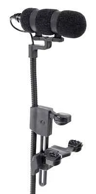 PROFI SET VIOLINE MIKRO HALTER MIKROFON CLIP HALTERUNG KLEMME MIC STÄNDER STATIV - Bild 1 von 4