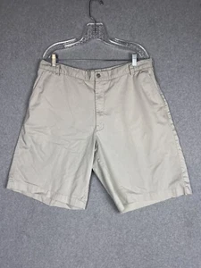 Pantalones Cortos Nike Para Hombre Talla 36X10 Golf Beige Frente Plano Mezcla de Algodón Informales Papá - Imagen 1 de 12