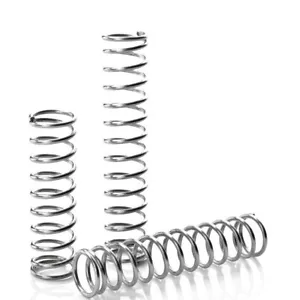 0.8mm x 5mm x 50mm Stainless Steel Compression Spring Pressure Spring 10pcs - Picture 1 of 2