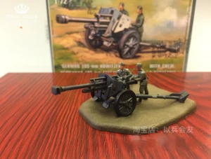 Zvezda 1/72 World War Ii German Fh-18 Gun Coating Finished Soldier Model - Picture 1 of 3