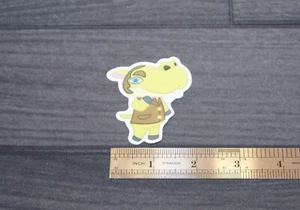 Animal Crossing | Nilpferd Dorf Aufkleber Aufkleber | ideal für Flaschen, Laptops etc - Bild 1 von 5