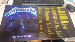 METALLICA - Ride The Lightning LP 1989 Europe Vertigo – 838 140-1 - Picture 1 of 2
