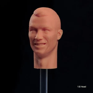 1:12 Head Sculpt Football Players 7# Carved For 6"Male Action Figure Doll Body - Picture 1 of 7