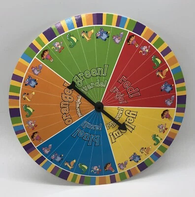 Dora La Exploradora Casa de Juego Piezas de Repuesto Juego de Bingo - Solo Spinner- Foto 1 de 3