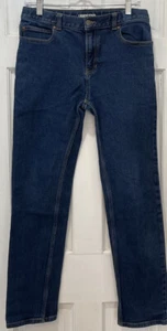 Lands' End Blue Adjustable Waist Slim Fit Jeans Boys Size 18 - Picture 1 of 5