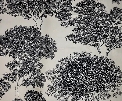 Arboretum in Black BTY Thomas Paul for Duralee 100% Cotton 54" Wide - Image 1 of 2