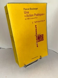 Pascal Boulanger Une Action poétique de 1950 à aujourd'hui L'anthologie - Picture 1 of 2