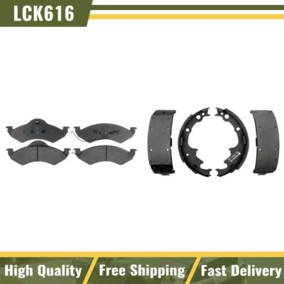 Pastillas de freno delanteras metálicas y zapatas de freno traseras para Dodge Dakota 1999 Foto 1 de 4