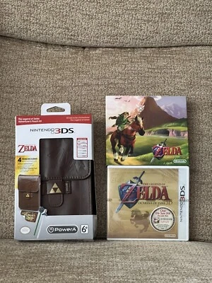 The Legend Of Zelda Ocarina Of Time 3D PreOrder Box Sealed With Zelda Carry Case - Image 1 of 4