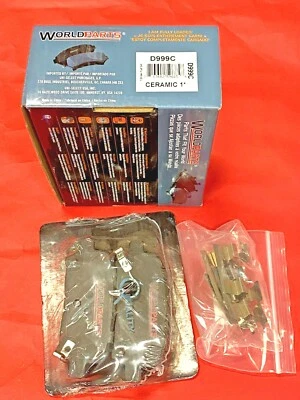 Disc Brake Pad Set Rear World Parts D999C Low Dust for GM — 第 1/2 张图片