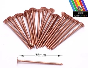 40 x 75 mm unghie in rame extra large rimozione albero ceppo killer rimozione albero giardinaggio casa - Foto 1 di 2